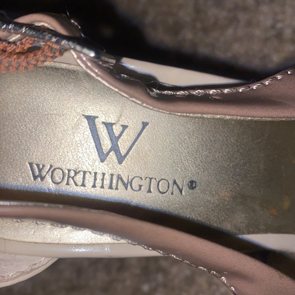 Worthington High Heel Shoe Size 8 Left Shoe - Picture 9 of 10